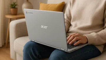 Acer Chromebook N4020: Leve, resistente e pronto para o dia a dia