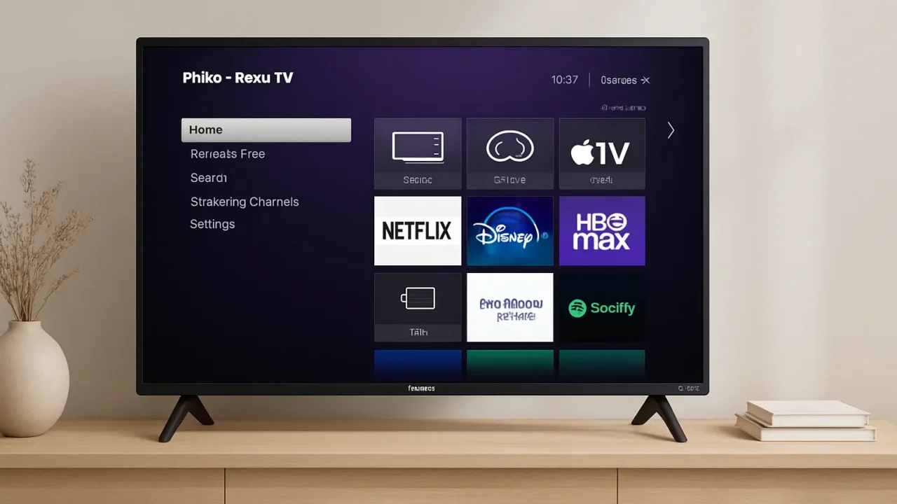 Smart TV 40” Philco Roku: Imagem Full HD e Som Dolby na Medida Certa