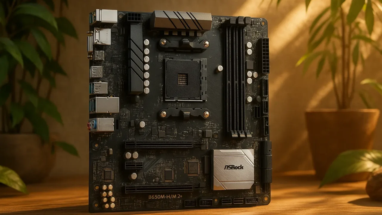 ASRock B650M-H/M.2+ AM5 DDR5: Compacta, Potente e Ideal para Upgrades