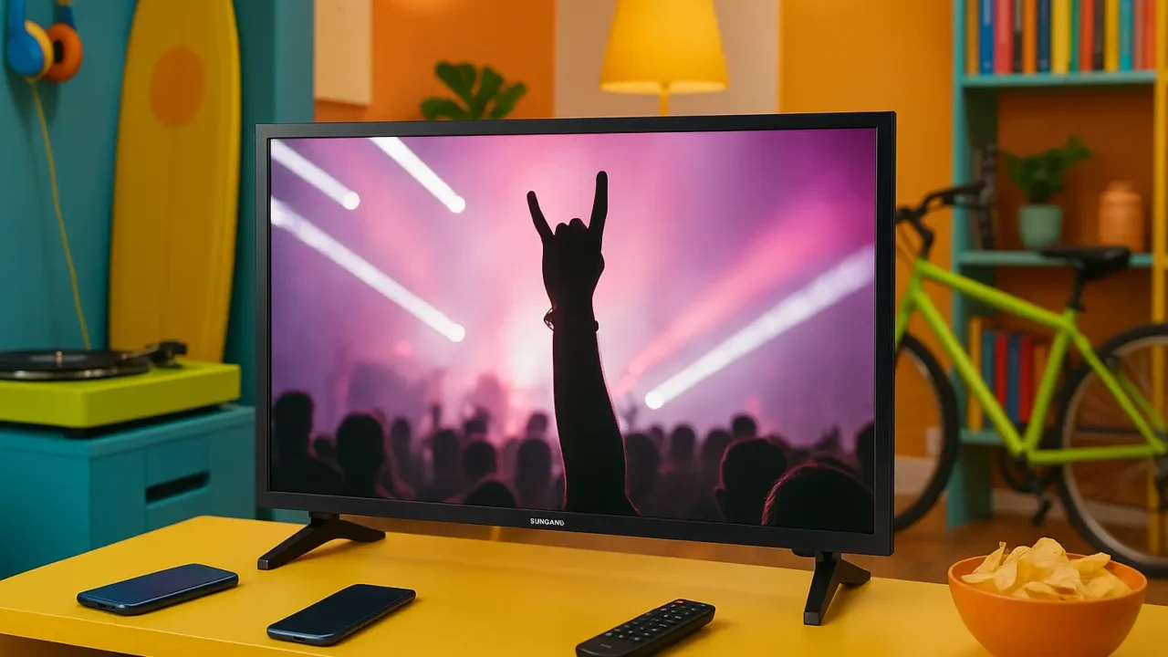 Smart TV Samsung UN32T4300AGXZD LED 32" HD com Suporte