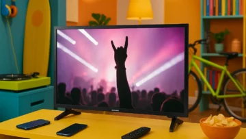 Smart TV Samsung UN32T4300AGXZD LED 32" HD com Suporte