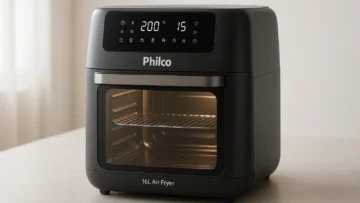 Air Fryer Philco 16L: Versatilidade com Painel Digital