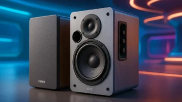 Edifier R1280T Monitor de Áudio: Compacto, Potente e com Som Surpreendente