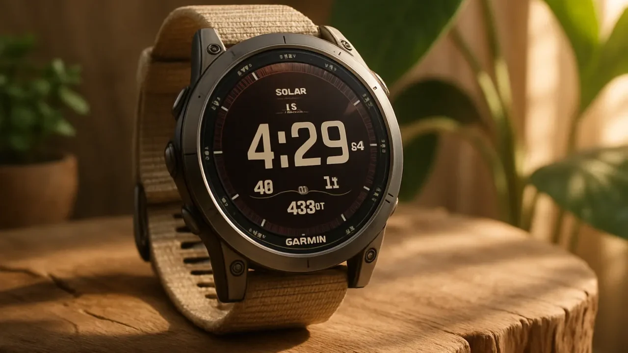 Garmin Fenix 7 Sapphire Solar: Energia, Robustez e Tecnologia