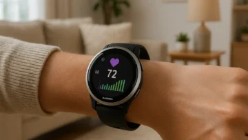 Monitor Cardíaco Garmin Vivoactive 5: GPS e Estilo em Movimento