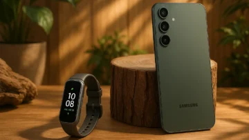 Samsung A36 5G com Galaxy Fit3: desempenho e estilo