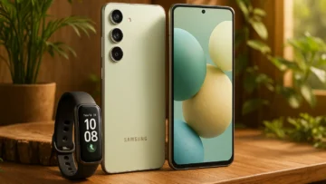 Samsung A36 5G com Galaxy Fit3: desempenho e conectividade