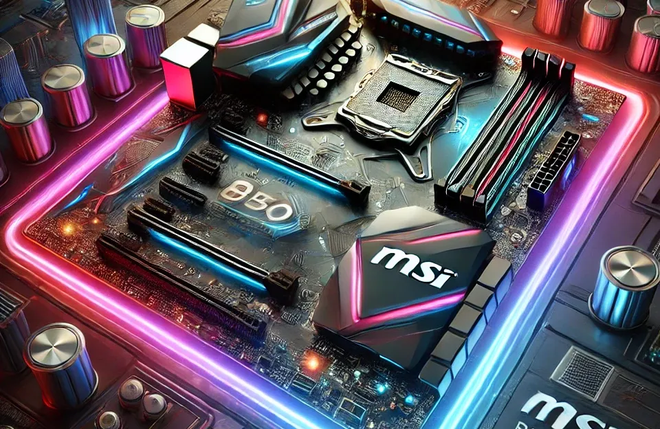 MSI Placa-mãe B860 Gaming Plus WiFi: Desempenho Imbatível para Gamers e Profissionais
