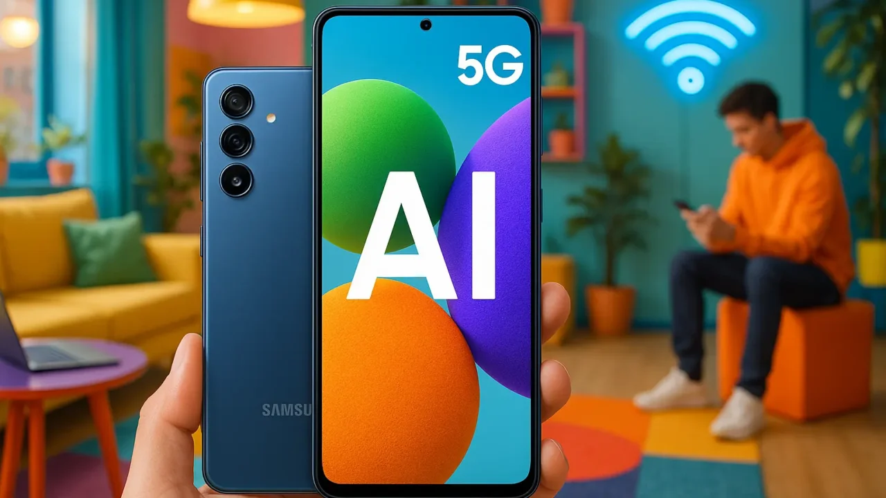 Samsung Galaxy A56 5G com Super AMOLED e AI