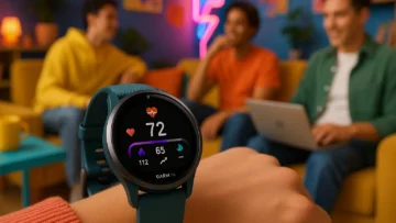 Garmin vívoactive 5: smartwatch com foco total em saúde