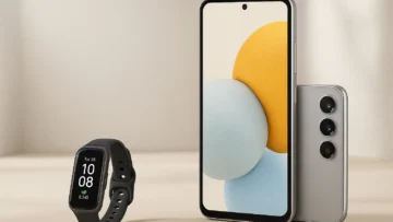 Samsung A56 5G com Galaxy Fit3: desempenho e saúde conectada