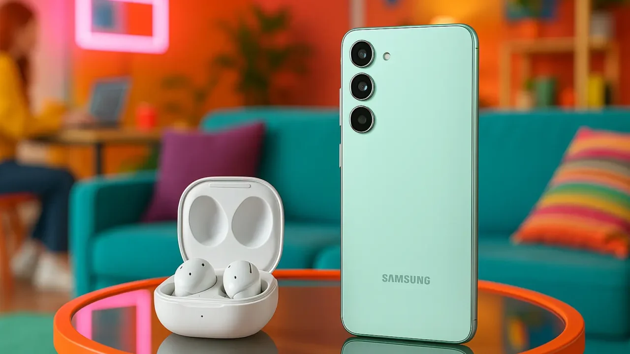 Samsung A36 5G com Galaxy Buds FE: Conectividade e Imersão
