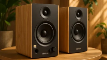Monitor de Áudio EDIFIER MR3: Bluetooth 5.4 e Hi-Res Sound