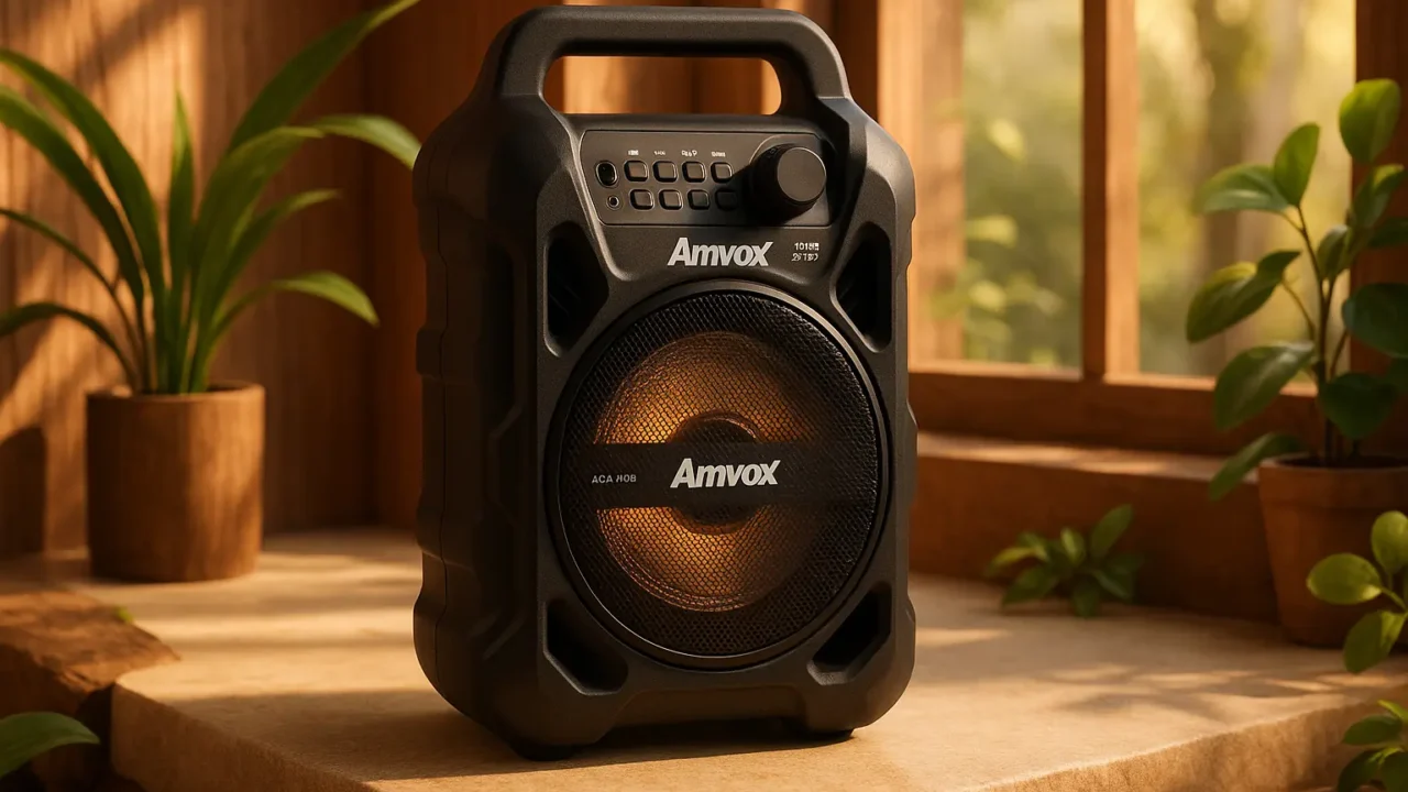 Amvox ACA 1402 Titan Black: Potência e Conectividade Total