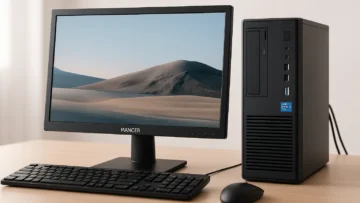 Computador Mancer i5 com Monitor 19" e Kit: Ideal para Tarefas Diárias