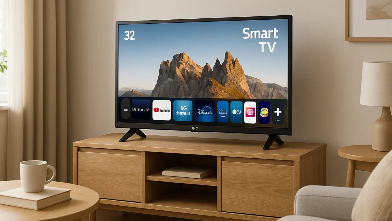 TV LG 32" LED HD Smart Pro 32LR651C: Compacta, Inteligente e Eficiente