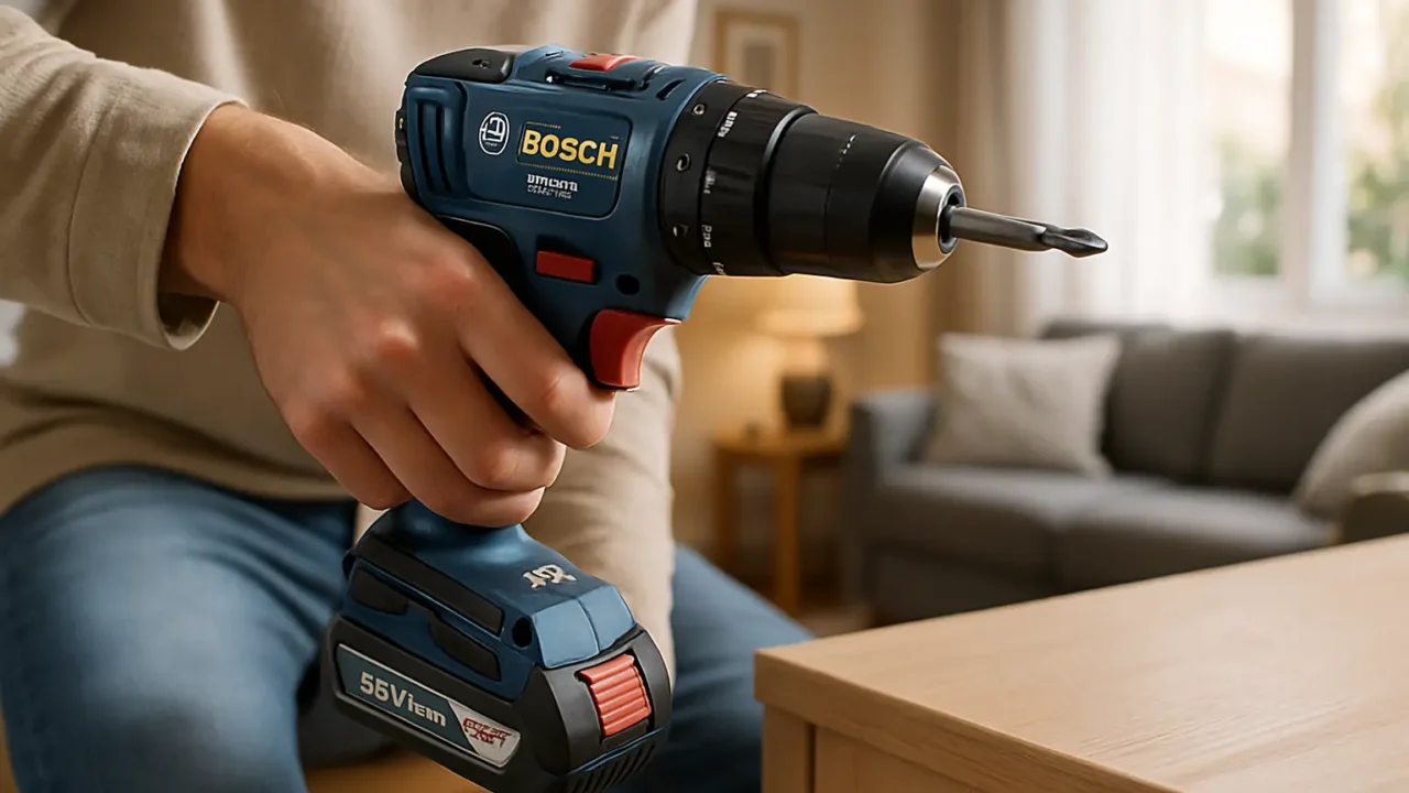 Furadeira/Parafusadeira Bosch GSB18V-50: Potência e Versatilidade