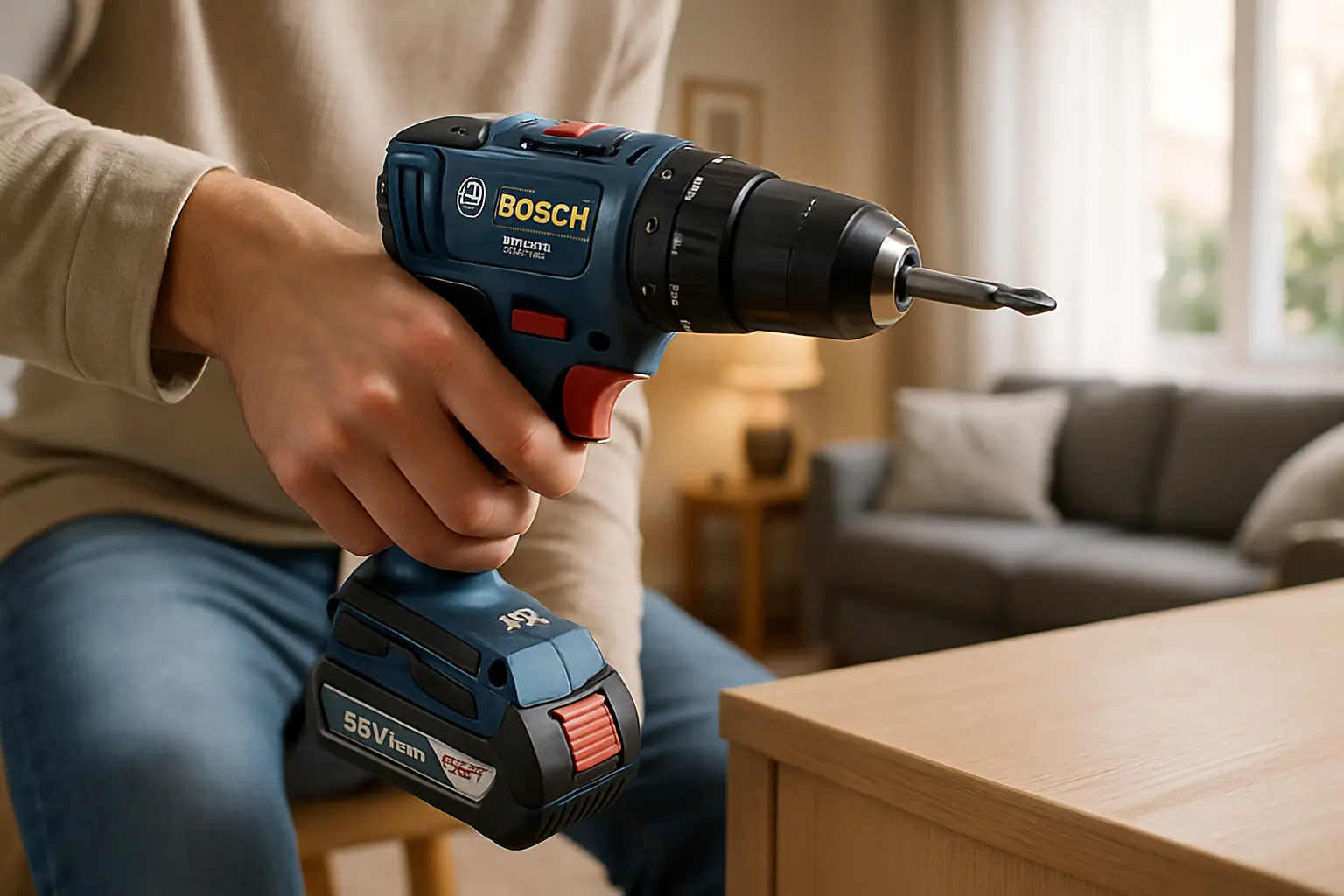 Furadeira/Parafusadeira Bosch GSB18V-50: Potência e Versatilidade