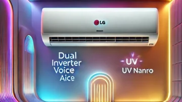 Ar-Condicionado LG Dual Inverter Voice com IA e UV Nano