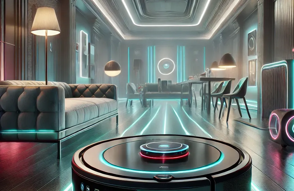 Smart Robô Aspirador Wi-Fi Laser PRA800: Tecnologia e Praticidade para Sua Casa