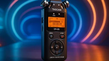 Gravador Digital Portátil Tascam DR-05: Portabilidade e Desempenho