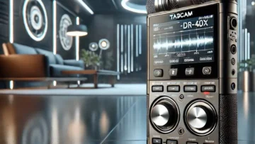 TASCAM Gravador de Campo Portátil DR-40X: O Melhor Gravador Para Profissionais