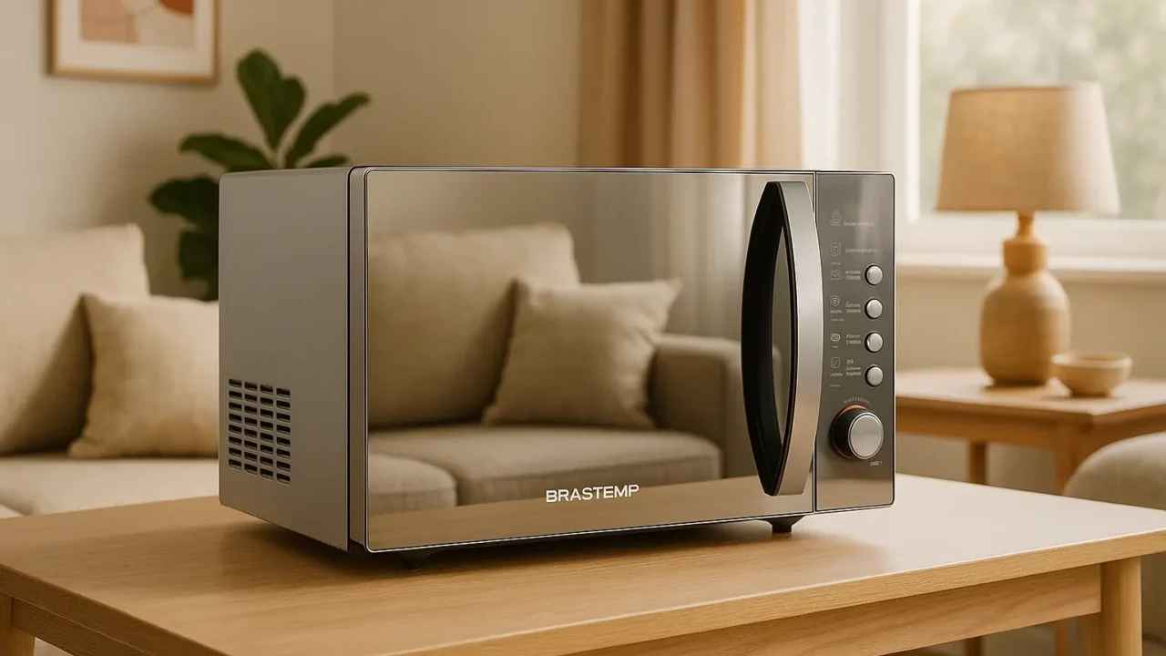 Micro-ondas Brastemp 20L Inox Espelhado: Funções Práticas