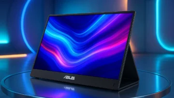ASUS ZenScreen MB166C: Portabilidade e Conforto Visual