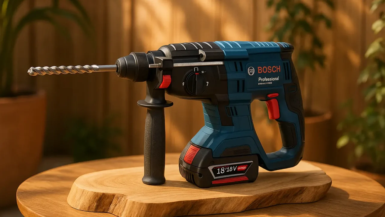 Bosch GBH 180-LI: Autonomia e Potência em Cada Furo
