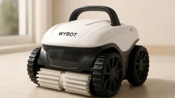 WYBOT Aspirador Robótico de Piscina Sem Fio: Sucção Potente e Limpeza Eficiente