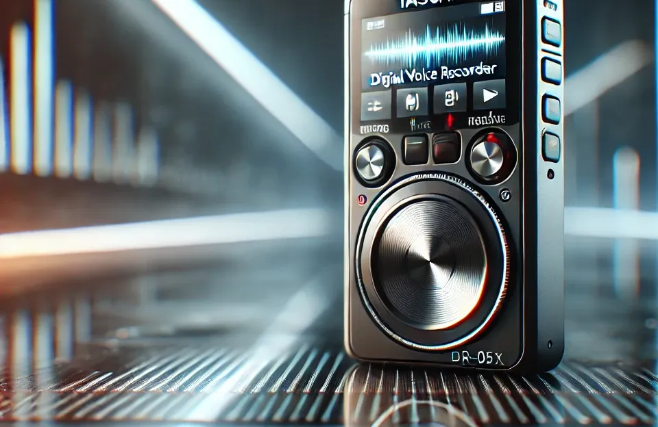 Gravador de Voz Digital Tascam DR-05X: Qualidade de Gravação Profissional