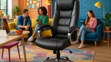 Cadeira Office Presidente Supreme: Conforto e Ergonomia