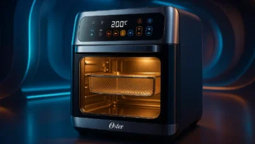 Fritadeira Oven Fryer 12L Oster Color Touch 3 em 1: Tecnologia e Versatilidade