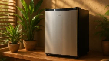 Frigobar Geladeira HQ 93 Litros Inox HQ-93FB 127V: Compacto e Versátil