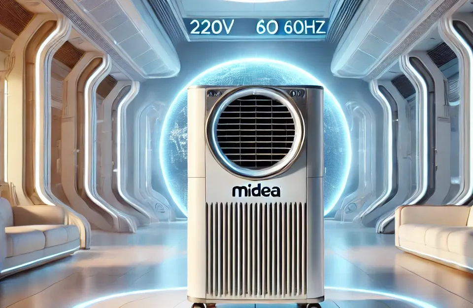 Climatizador de Ar Digital Midea 220V 60Hz: 3 em 1 com Economia de Energia