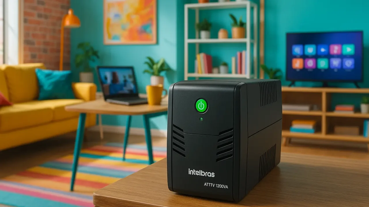Intelbras ATTIV 1200VA Nobreak: Potência e Proteção