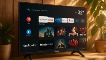 Smart TV Philco 32” Led Dolby Áudio Android TV