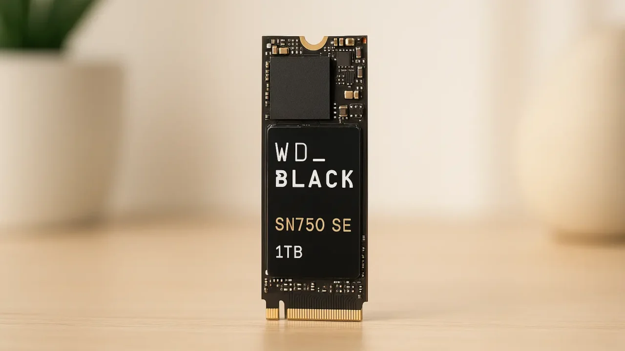 WD_BLACK SN750 SE 1TB: Velocidade e Eficiência