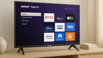 TV Semp 32 R6610 LED Full HD com Roku e Wifi