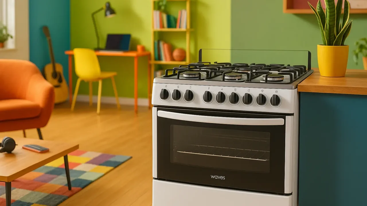 Fogão Waves 6 Bocas Branco: Eficiência e Design Moderno