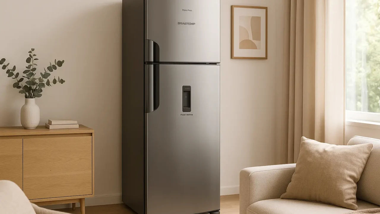 Geladeira Brastemp Frost Free Duplex 400L com Freeze Control