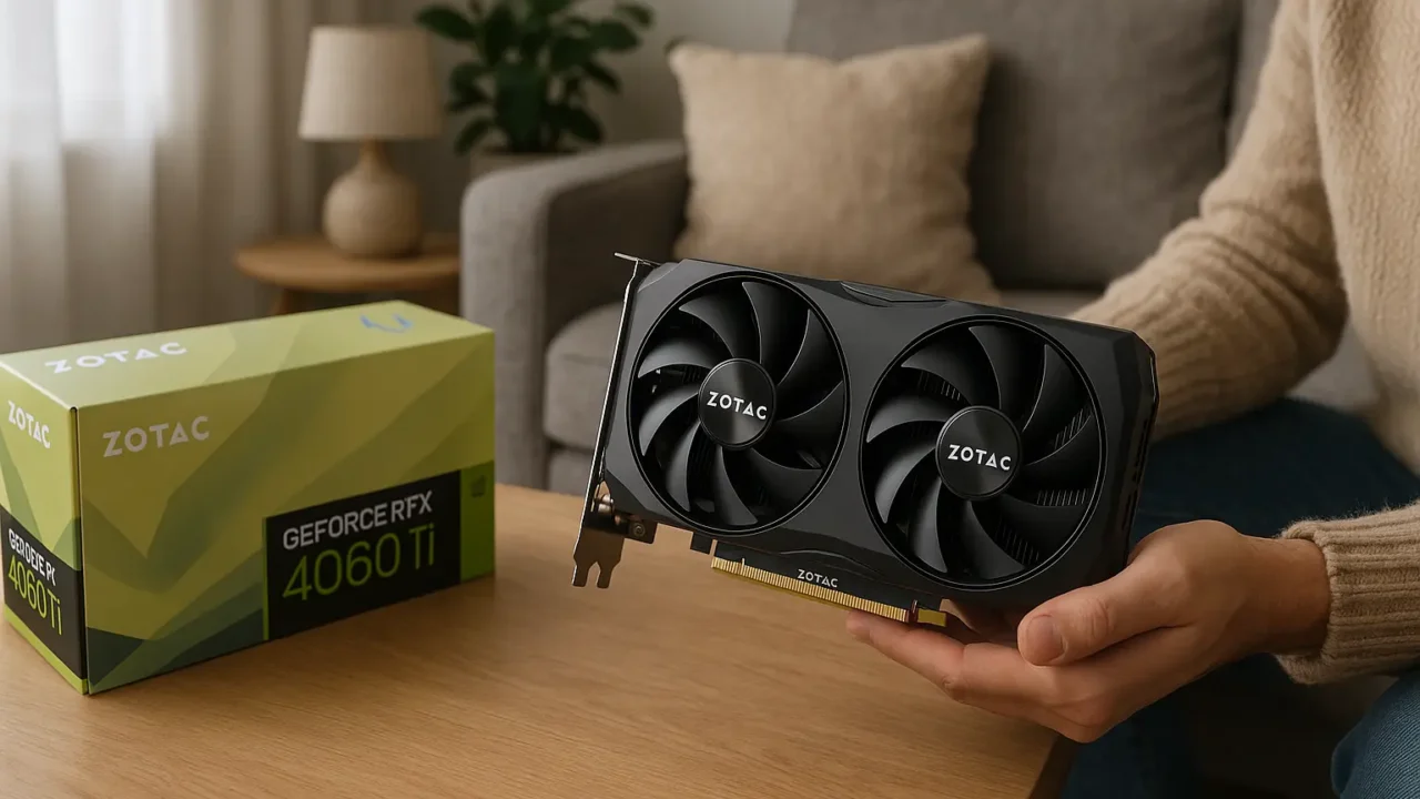 Placa de Vídeo Zotac RTX 4060Ti: Desempenho e Eficiência
