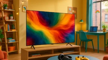 Samsung Smart TV 55" QLED 4K 55Q65D: Imagem Imersiva e Design Slim
