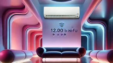 Ar-Condicionado Split Inverter 12.000 BTUs com Wi-Fi