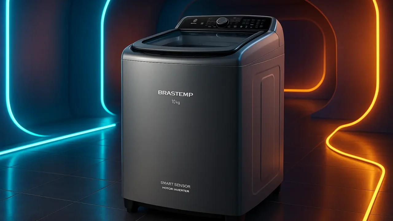 Lavadora Brastemp 10kg com Smart Sensor e Motor Inverter