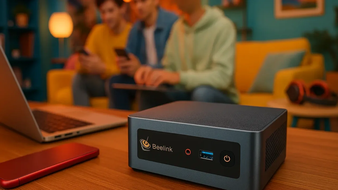 Beelink Mini PC EQI12 com Intel Core i7 e SSD 1TB