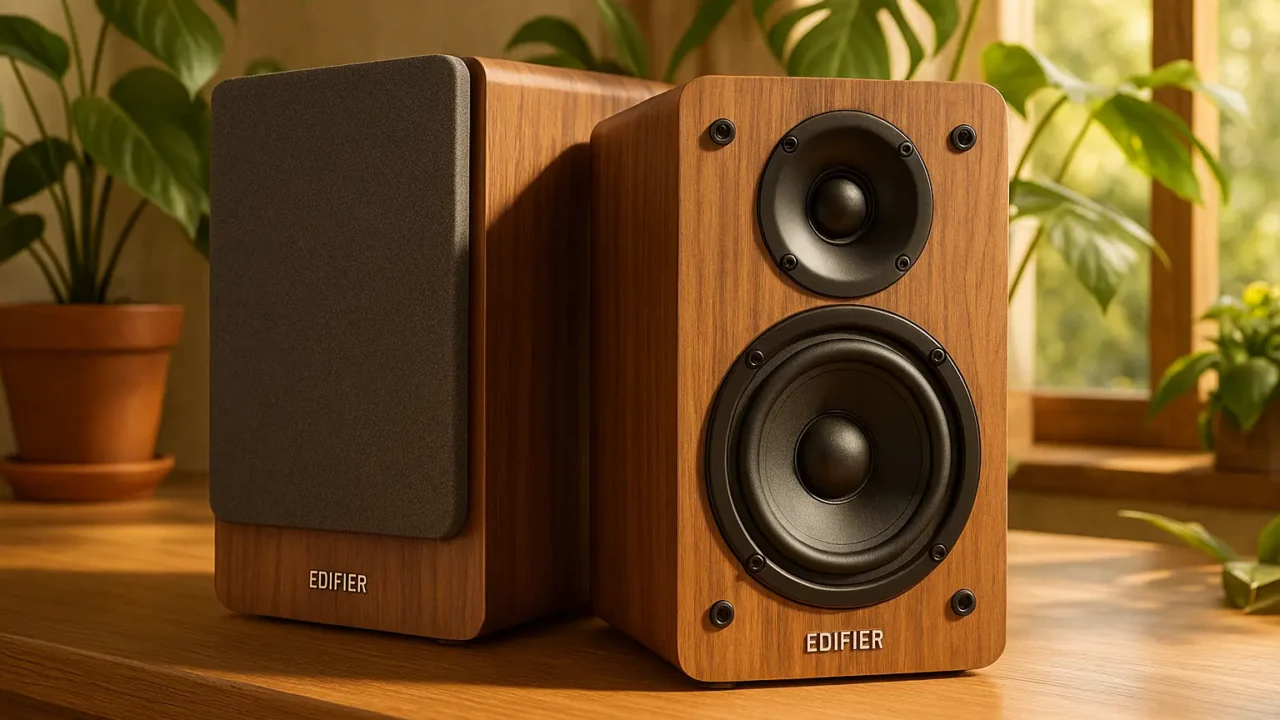 Edifier R1280DB: Som Potente e Design Elegante