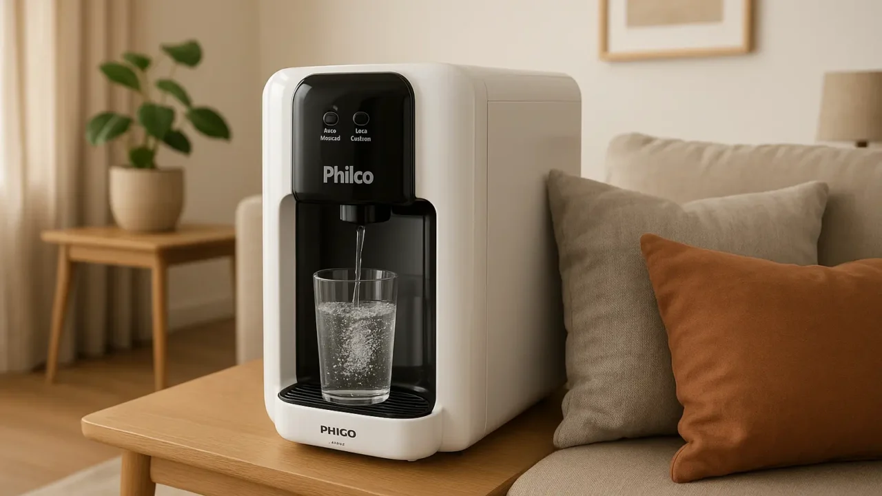 Purificador Philco PPU11: Água Gelada com Praticidade