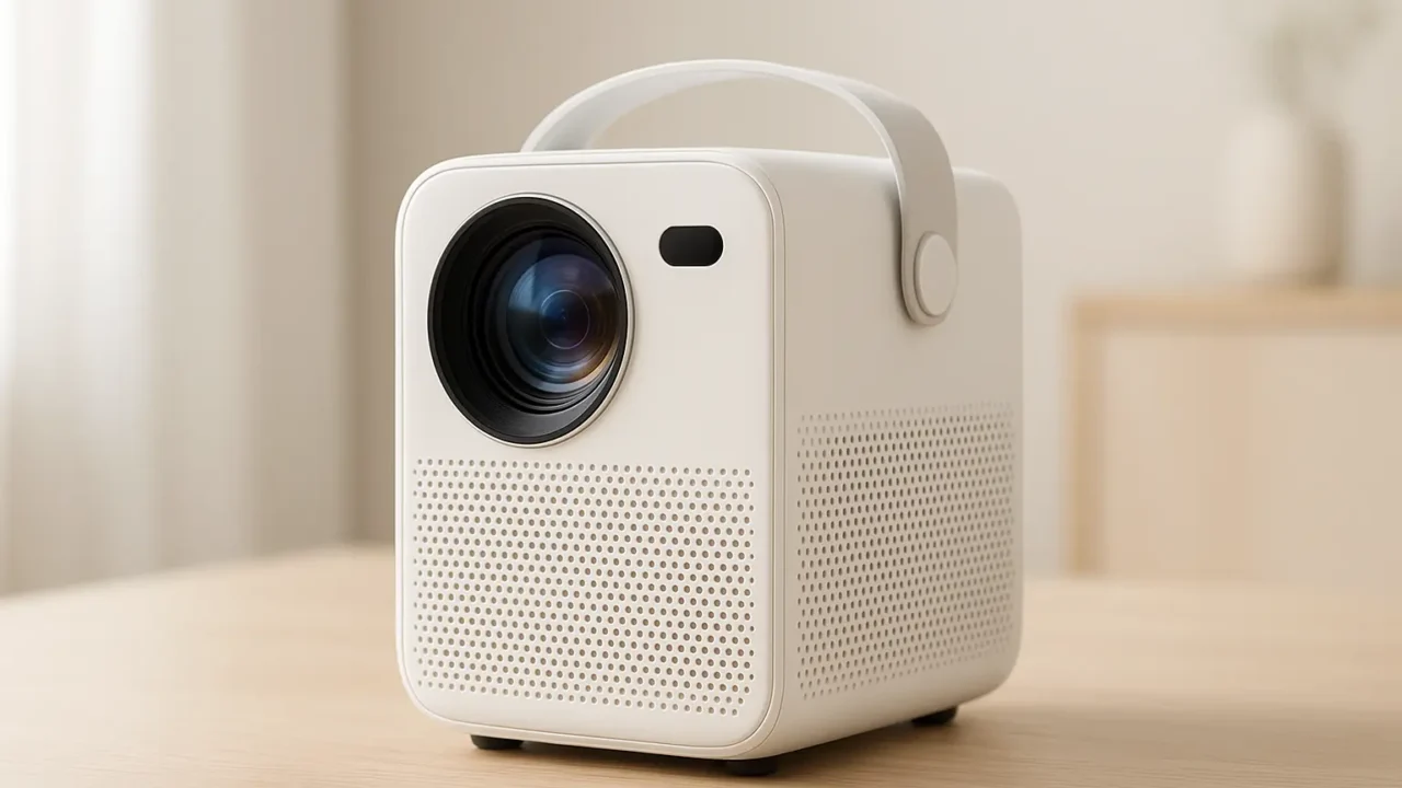 HY320 Projetor 1080P Suporte 4K: Compacto, Inteligente e Poderoso