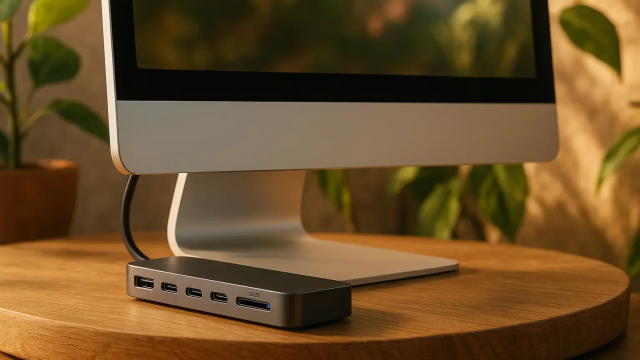 Hub USB C para iMac 24: Expansão com SSD e Alta Velocidade